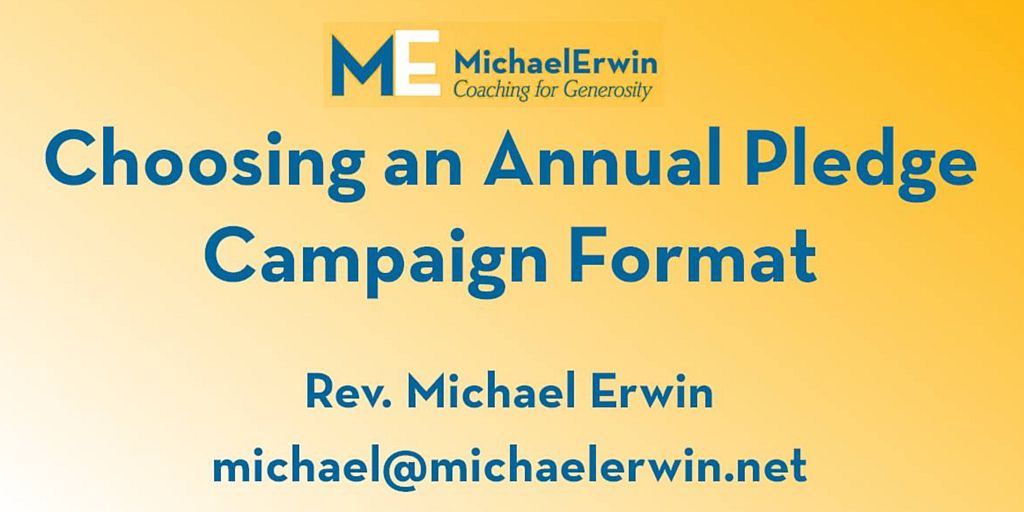 Webinar - Choosing an Annual Campaign Format blog post image